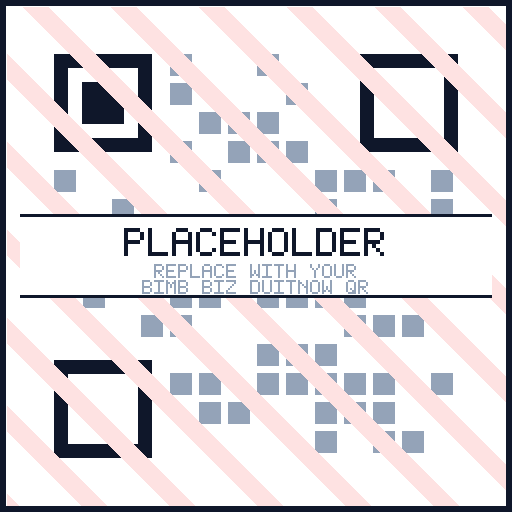 Merchant DuitNow QR code